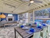 Screened-in Patio - Featuring a Gas Grill & Dining Al Fresco for Six