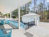 Spacious Wrap-Around Back Porch - Offering Ample Seating + a Gas Grill