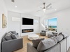 Spacious & Inviting Living Area Offering An Electric Fireplace