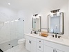 King Guest En-Suite - Dual Vanities + Walk-In Shower