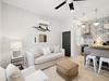 Cozy Carriage House Living Area