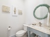 2nd Floor Powder Room - Conveniently Located off the Kitchen