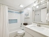 Queen Guest En-Suite - Single Vanity + Shower/Tub Combo