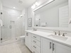 Primary King En-Suite - Dual Vanities + Walk-In Shower