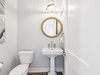2nd Floor Powder Room - Located Off the Kitchen