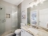 Queen Guest En-Suite - Single Vanity + Walk-In Shower