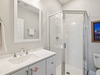 1st Floor Guest Bathroom - Single Vanity & Walk-In Shower
