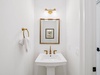 2nd Floor Powder Room - Conveniently Located off the Kitchen