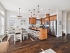 Spacious Chef's Kitchen & Dining Area