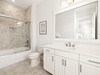 King Guest En-Suite - Single Vanity + Shower/Tub Combo