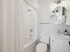 Queen Guest En-Suite - Single Vanity + Shower/Tub Combo