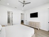 Primary King Suite - Equipped with a Flat-Screen TV