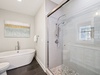 Primary King En-Suite - Spacious Walk-In Shower