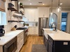 Chef's Kitchen Offering Stainless Steel Appliances