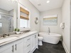 Primary King En-Suite - Dual Vanities + Soaking Tub