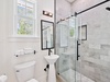 1st Floor Guest Bathroom - Single Vanity + Walk-In Shower