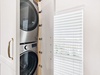 Stack Washer & Dryer - Conveniently Located Off the Kitchen