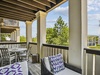 Spacious Balcony off the Living Room