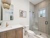 Queen Guest En-Suite - Single Vanity + Walk-In Shower