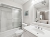 Queen Guest En-Suite - Single Vanity & Shower/Tub Combo
