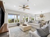 Enjoy Panoramic Gulf Views from the Living Area