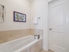 Relax in the Oversized Soaking Tub