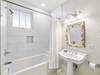 2nd Floor Shared Guest Bathroom - Single Vanity + Shower/Tub Combo