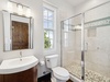 Queen En-Suite - Single Vanity + Walk-In Shower