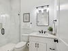 King Guest En-Suite - Single Vanity + Walk-In Shower