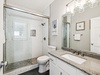 Shared Guest Bathroom - Single Vanity + Walk-In Shower