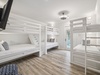 2nd Floor Bunk Room - 2 Queen over Queen Bunks + 1 Twin over Twin Bunk