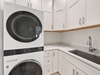 Stack Washer & Dryer in the 1st Floor Laundry Room