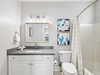 King Guest En-Suite - Single Vanity + Shower/Tub Combo