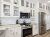 Chef's Kitchen Offering Stainless Steel Appliances