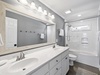 1st Floor Guest Bathroom - Dual Vanities + Shower/Tub Combo