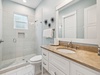 Queen Guest En-Suite - Single Vanity, Walk-In Shower & Hall Access