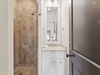 Bathroom - Equipped with a Walk In Shower & Single Vanity