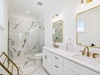 Queen Guest En-Suite - Dual Vanities + Walk-In Shower