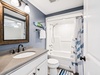 Queen Guest En-Suite - Single Vanity & Shower/Tub Combo