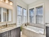 3rd Floor Primary En Suite - Separate Soaking Tub & Dual Vanities
