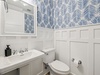 1st Floor Powder Room - Conveniently Located Off the Kitchen
