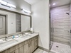 Queen Guest En-Suite - Dual Vanities & Walk-In Shower