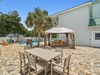 Outdoor Cabana and Dining Table - Grill up a Meal!