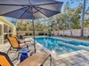 Pool Deck - Complete with Pool Side Loungers