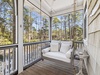 Enjoy Evening Cocktails on the Porch Swing