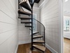 Spiral Staircase to Crows Nest on 4th Floor
