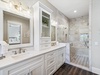 Primary King En-Suite - Dual Vanities & Walk-In Shower