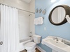 Queen Guest En-Suite - Single Vanity + Shower/Tub Combo