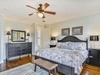 2nd Floor Primary Suite - Furnished with a King Size Bed
