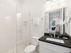 King Guest En-Suite - Single Vanity + Walk-In Shower